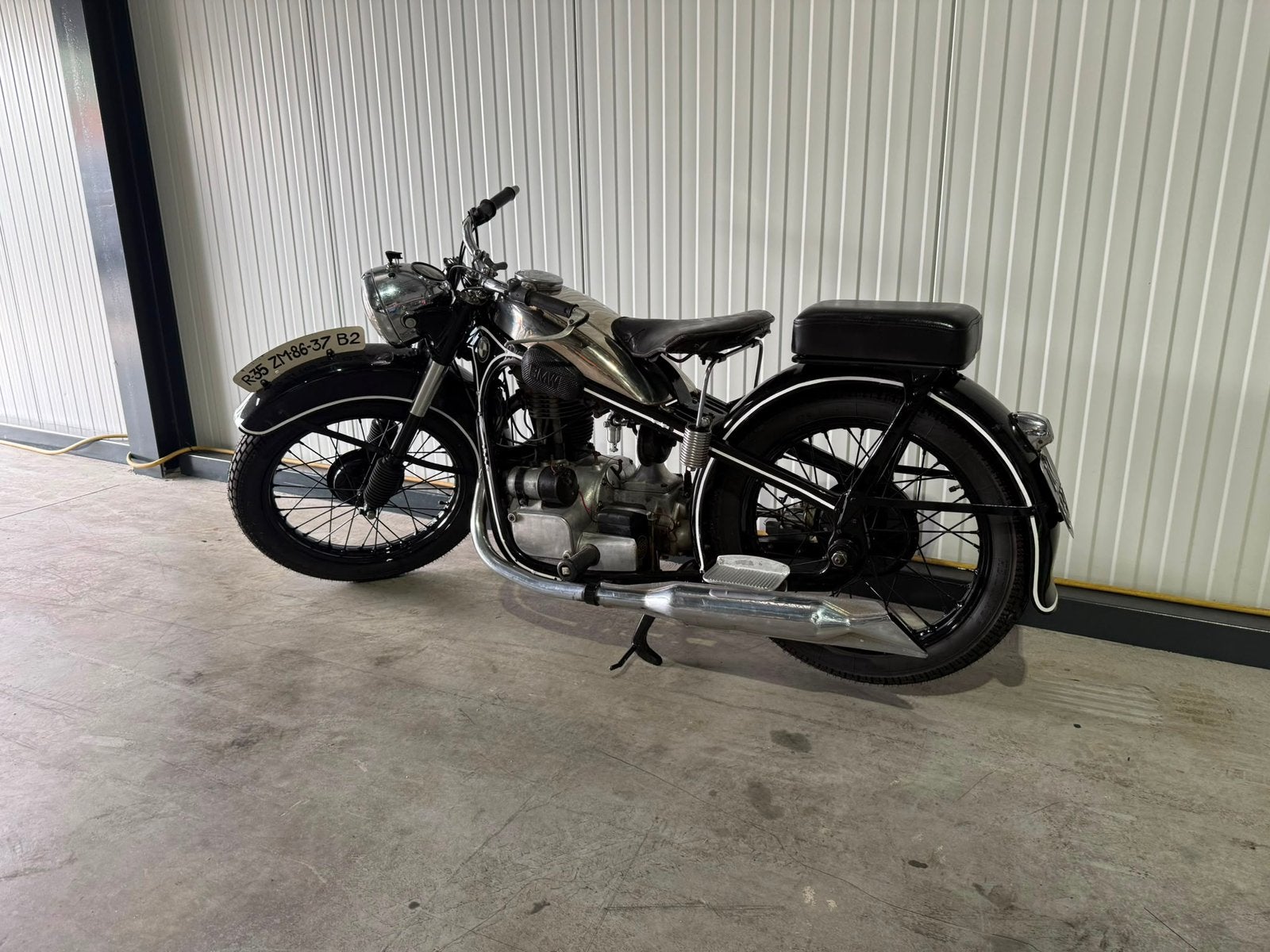 Bmw r 35 1937, 350 cm³, Tourisme, Occasion, Permis Moto A1 minimum