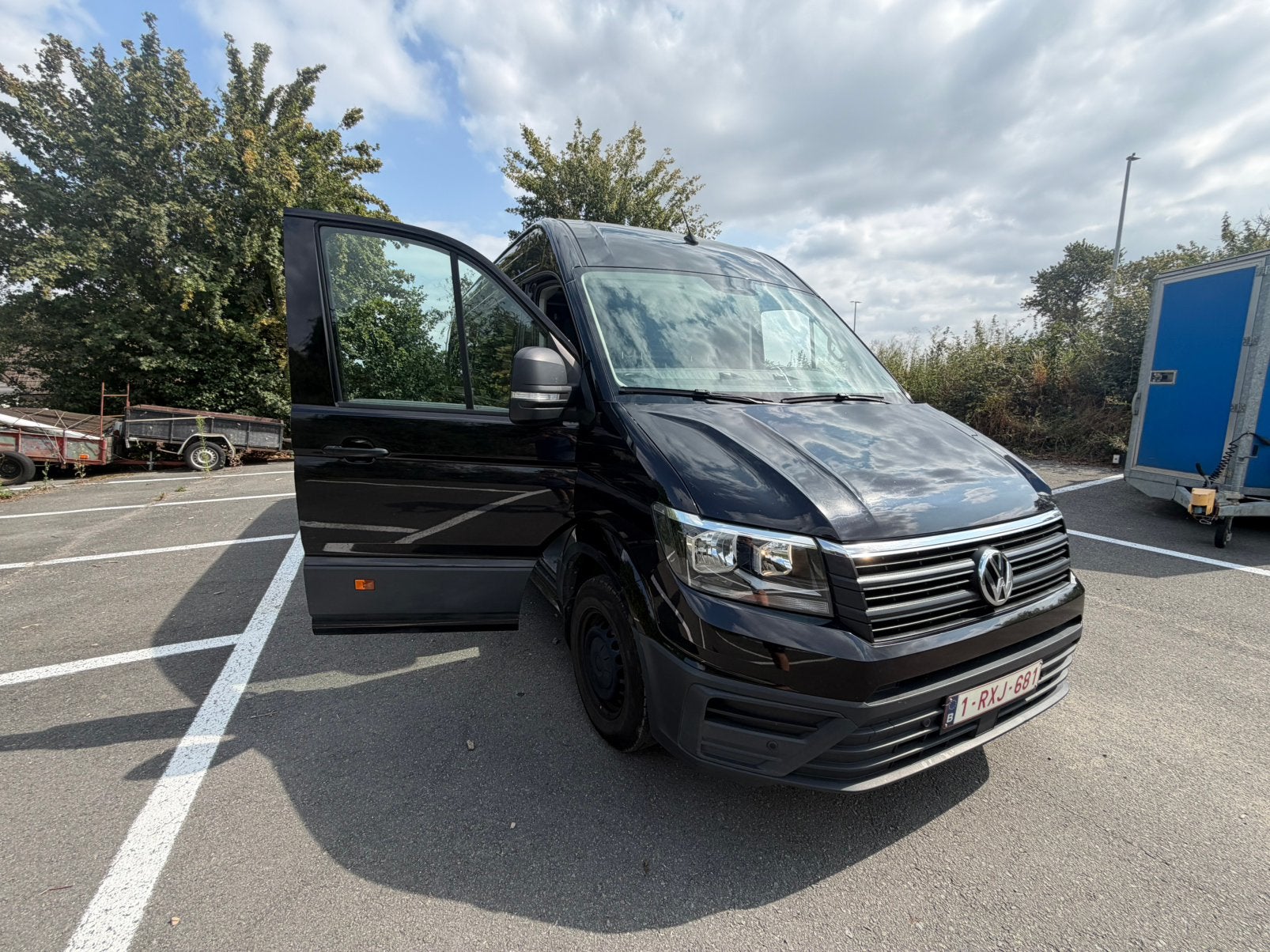 Volkswagen crafter, Automaat, Euro 6, Volkswagen, Zwart