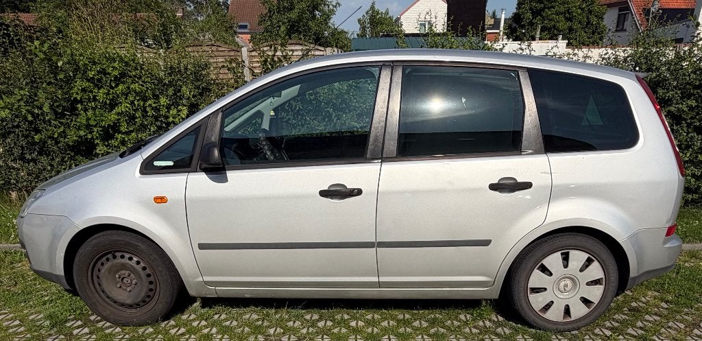 Ford focus c-Max 1.6 - 2004, Autos, Ford, Argent ou Gris, Achat, Boîte manuelle, Noir