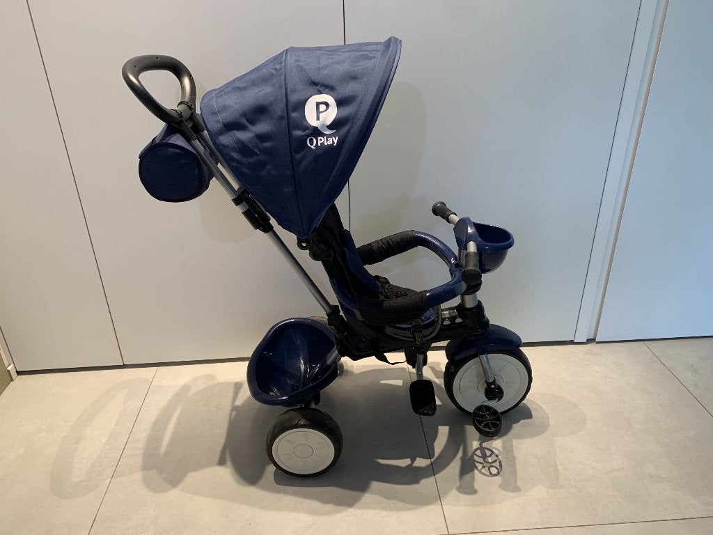Q-Play Rito Driewieler, Enlèvement, Comme neuf, Véhicule à pousser
