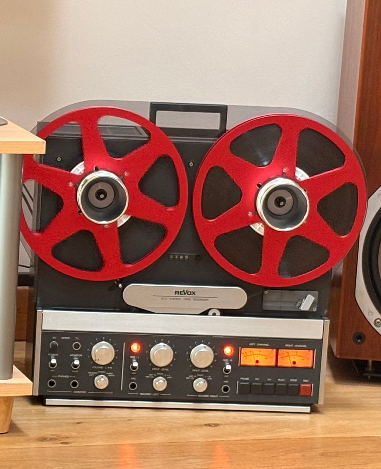 REVOX B77 restauré, Audio, Tv en Foto, Bandrecorder, Ophalen, Bandrecorder, Met stofkap
