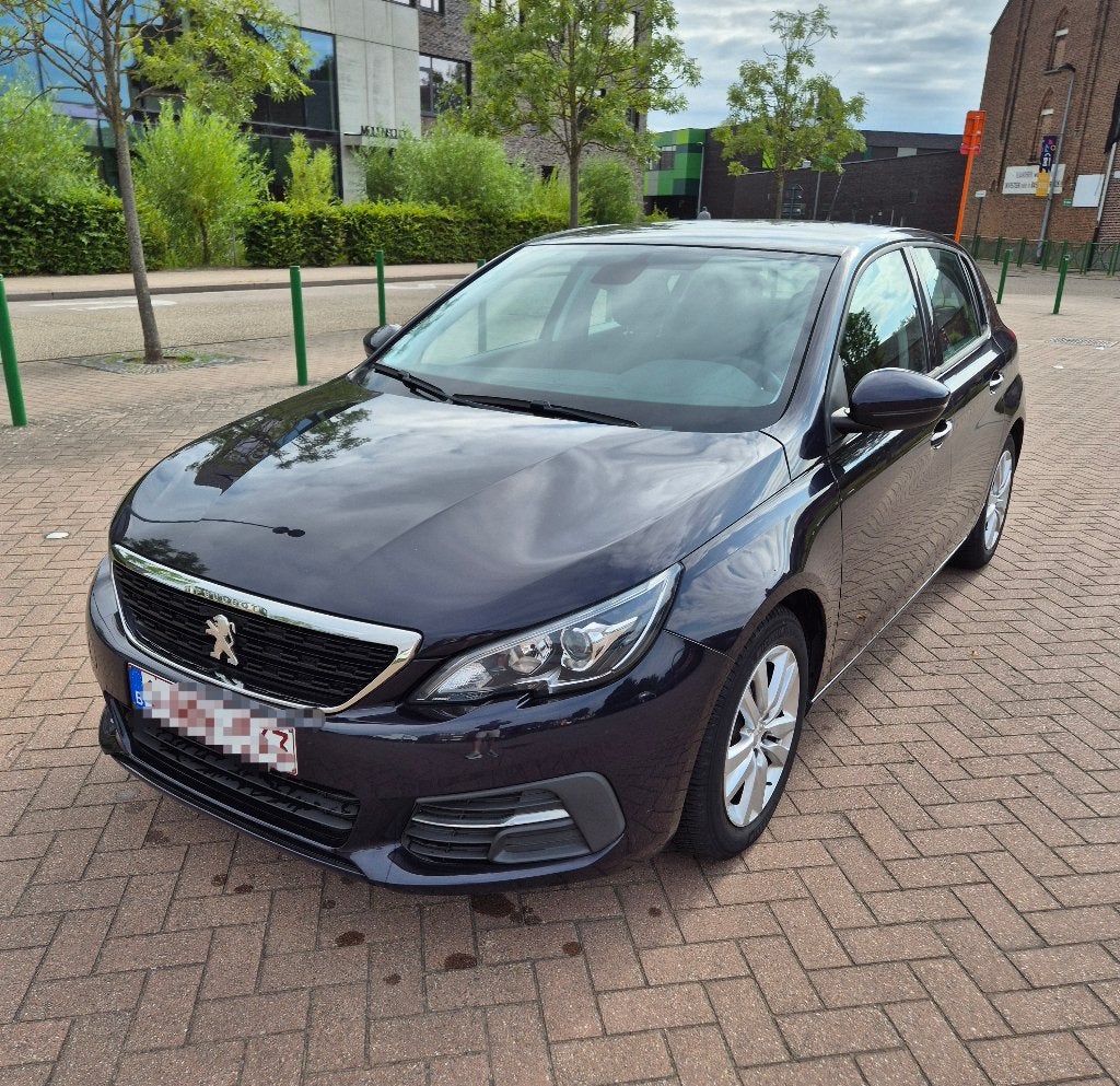 Peugeot 308 Active 1.2 PureTech 110 pk, 83.000 km, Trekhaak, Auto's, Voorwielaandrijving, Stof, 1199 cc, Blauw