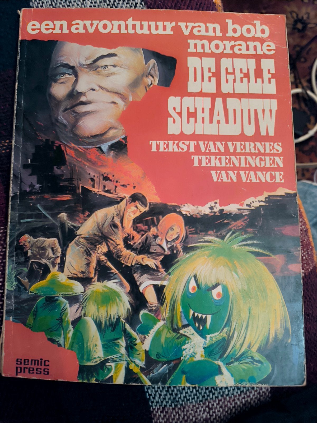 Bob Morane - De Gele Schaduw, Ophalen of Verzenden
