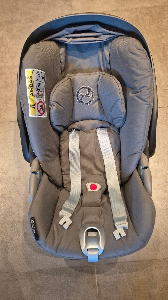 Cybex cloud z i-size mid grey draagbare autostoel/maxicosi, Ophalen, Gebruikt