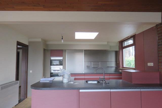 Siematic keuken, Huis en Inrichting, Keuken | Complete keukens, Gebruikt, Rood, Graniet of Steen, Greeploos, Ophalen