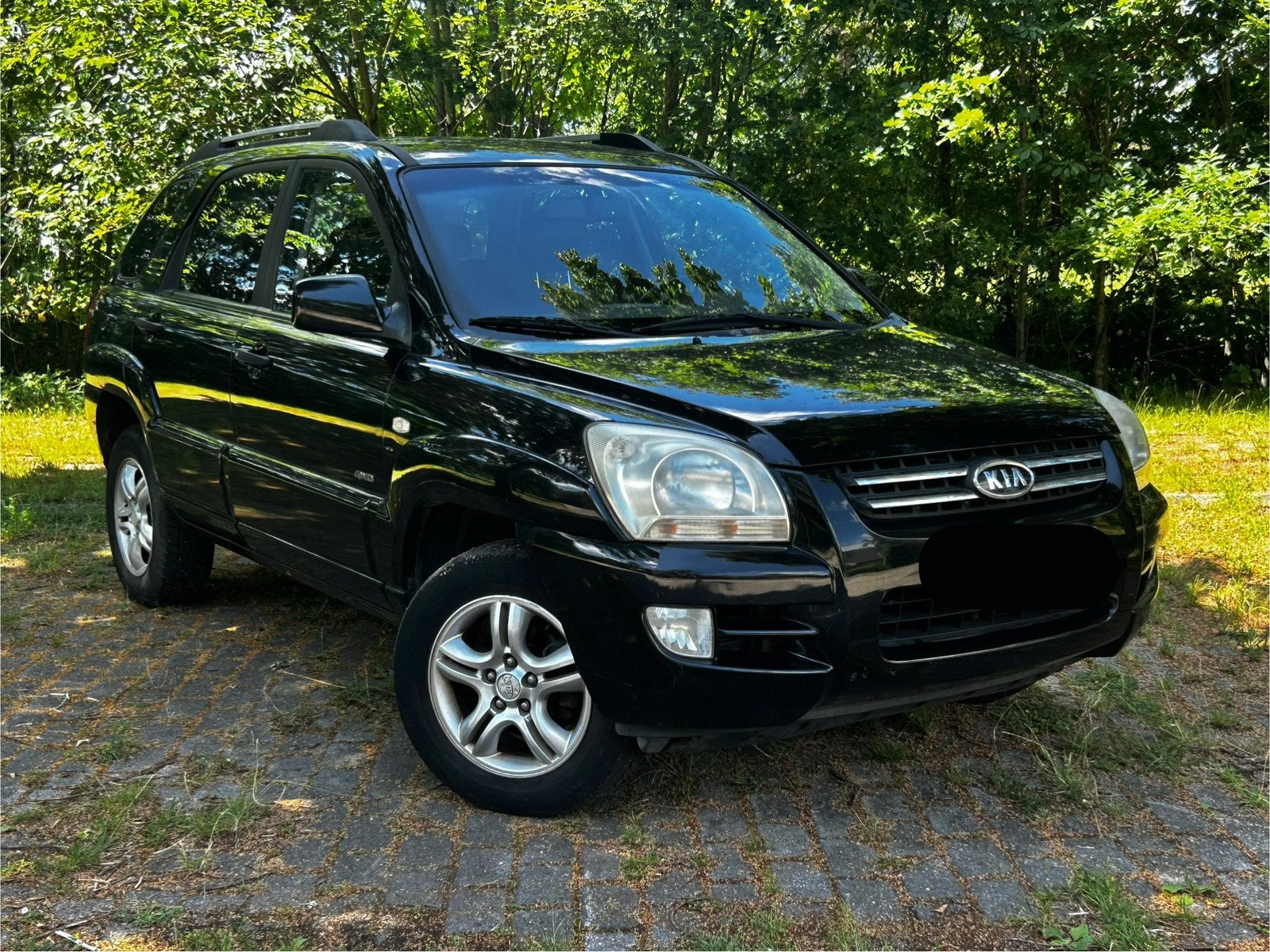 Kia Sportage 2.0 CRDi 4WD AUTOMAAT 1E Eigenaar CARPASS, Auto's, Automaat, 1998 cc, Zwart, 4 cilinders