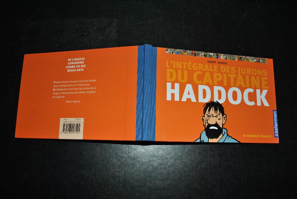 L'intégrale des jurons du Capitaine Haddock Hergé Tintin, Livres, BD, Enlèvement ou Envoi, Utilisé, ALGOUD Albert