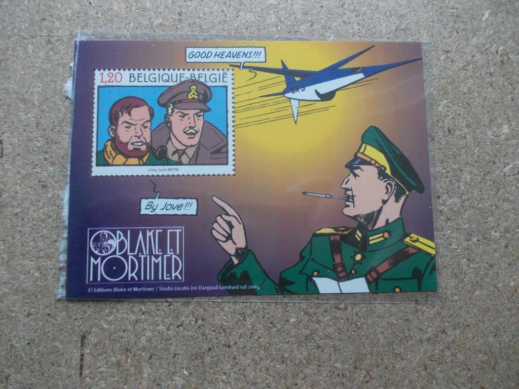 BD TIMBRE BLAKE ET MORTIMER 2004 NON OBLITERE NEUF, Série complète ou Série, Enlèvement ou Envoi, Neuf