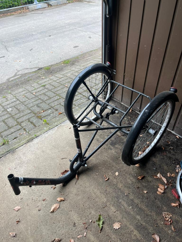 Fiets remorque aanhangwagen gocart onderdelen, Ophalen