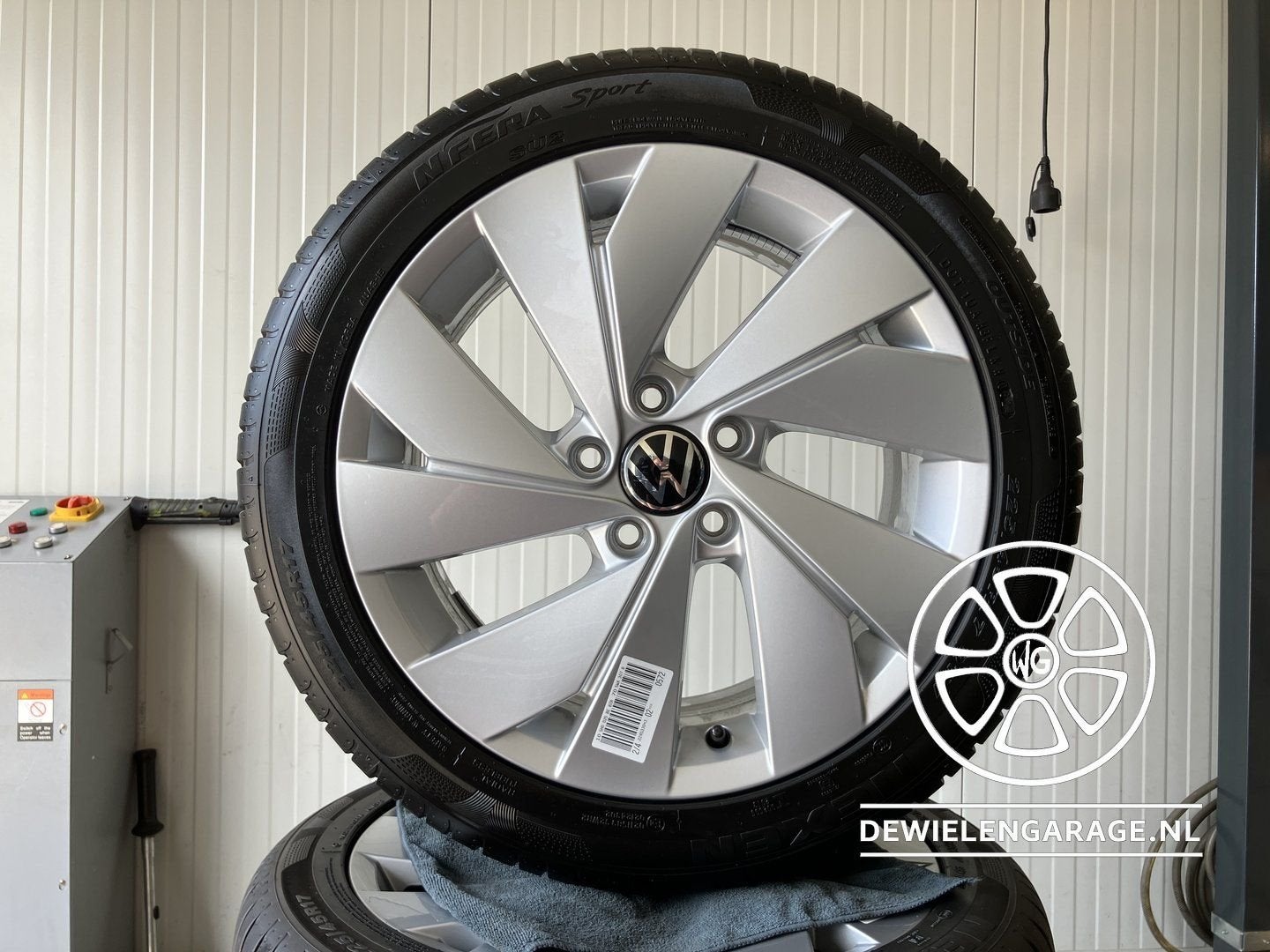 17 inch VW Golf 8 BELMONT 5x112 NIEUW en Origineel Caddy, Auto-onderdelen, Banden en Velgen, -, -, Banden en Velgen, Nieuw