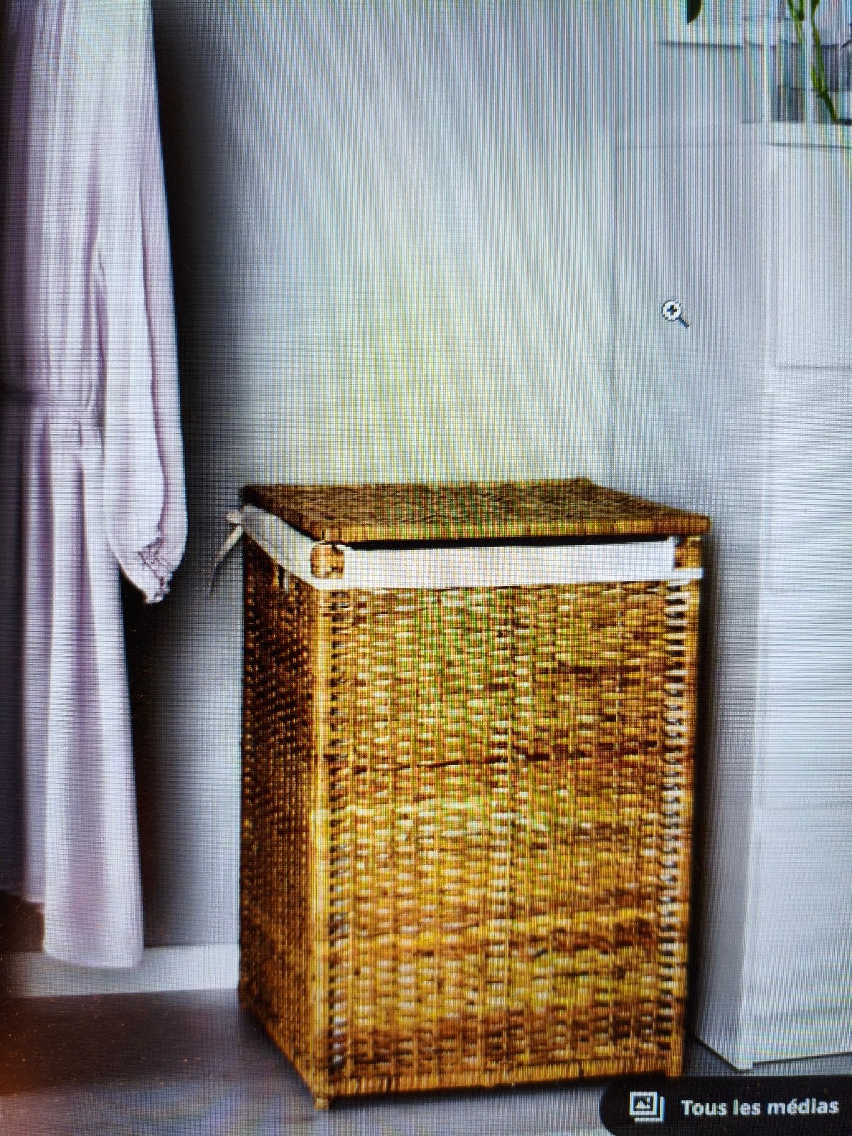 panier à linge 80L, Enlèvement