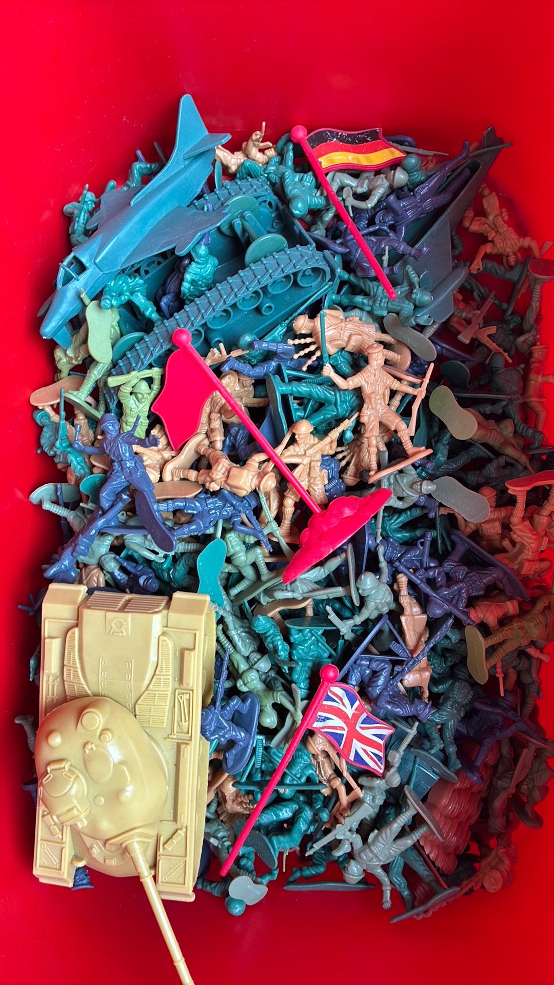 Legermannetjes en voertuigen (plastic), Enlèvement ou Envoi, Comme neuf