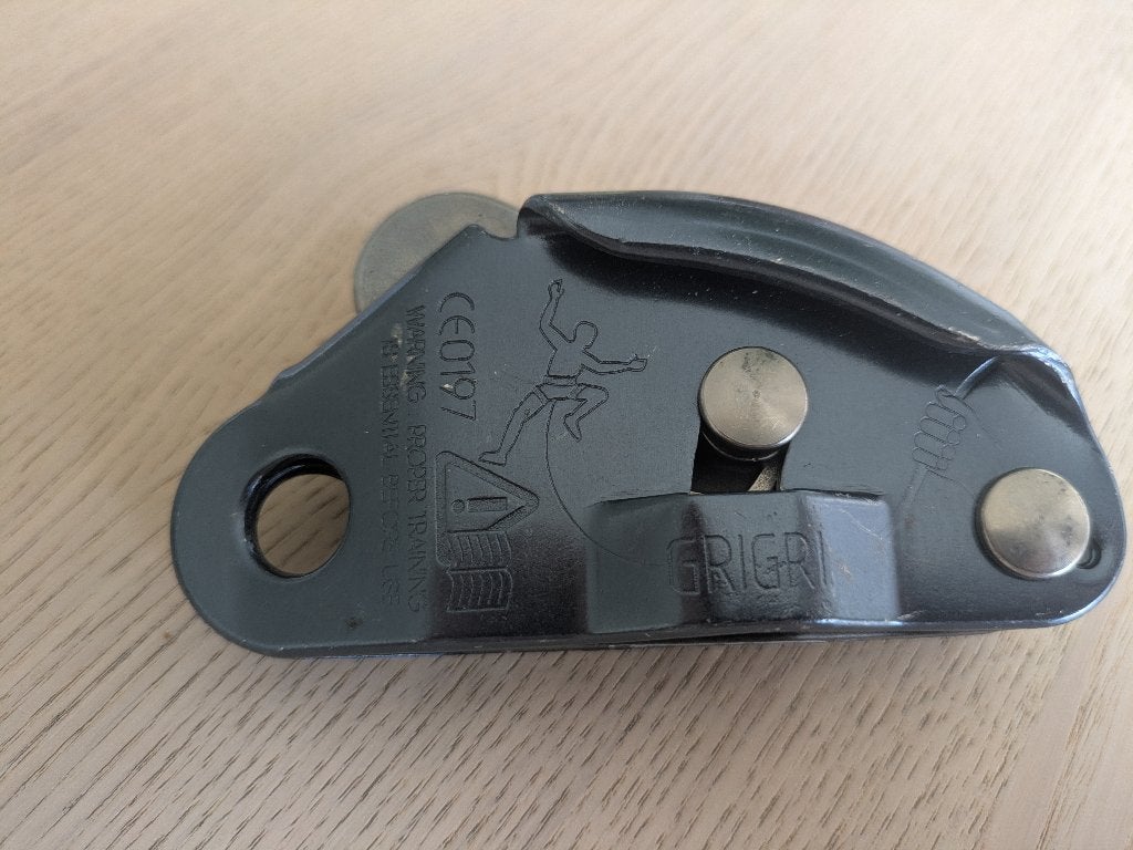 Petzl grigri, Sport en Fitness, Ophalen of Verzenden, Zo goed als nieuw, Klimsport-accessoire