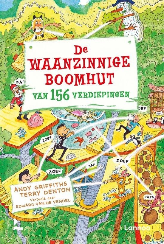 de waanzinnige boomhut van 156 verdiepingen, Boeken, Kinderboeken | Jeugd | 13 jaar en ouder, Nieuw, Fictie, Ophalen of Verzenden