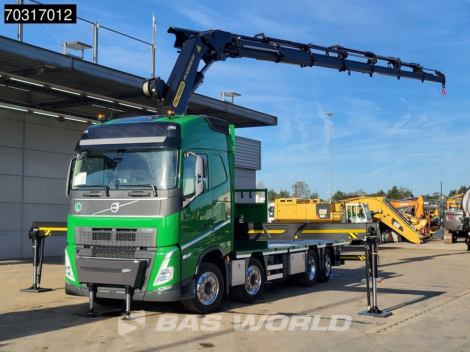Volvo FH 500 8X2 NEW Palfinger PK53002 SH-F Crane 2.5t Winch, Euro 6, Leder, Bedrijf, Diesel