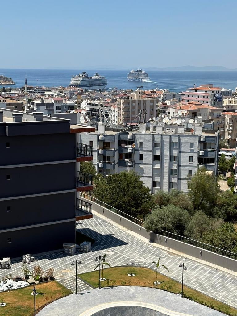 Appartement 2+1 à vendre avec vue sur la mer à Kuşadası, Immo, Buitenland, Turkije, Appartement, Stad
