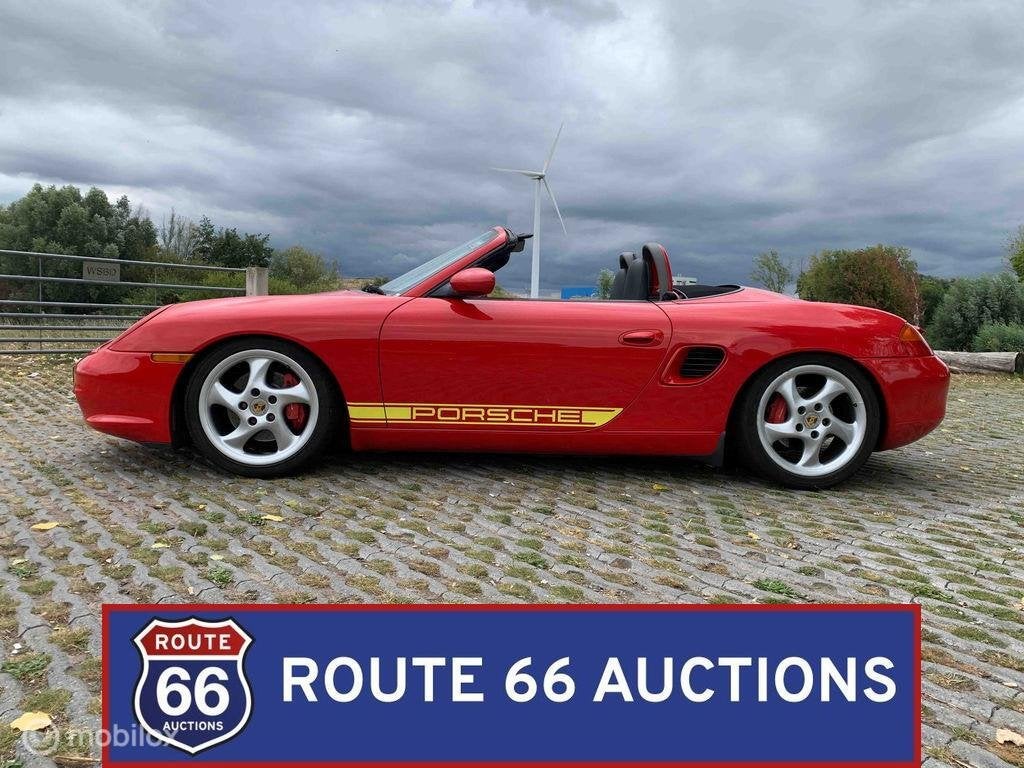 Porsche Boxster S | 2001 | Route 66 Auctions, Zwart, Bedrijf, Overige carrosserie, Porsche