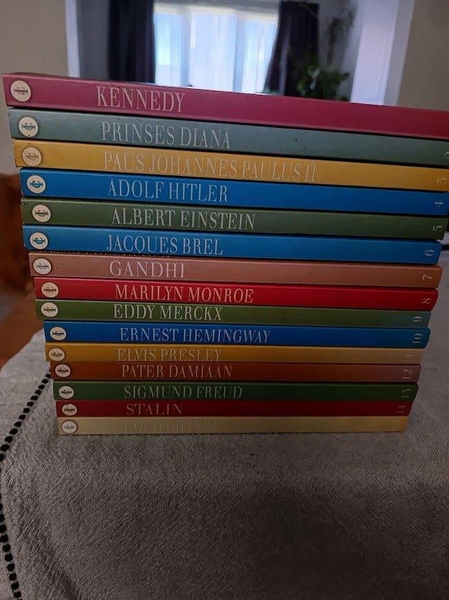 Biografie van 15 bekende, Ophalen, Nieuw