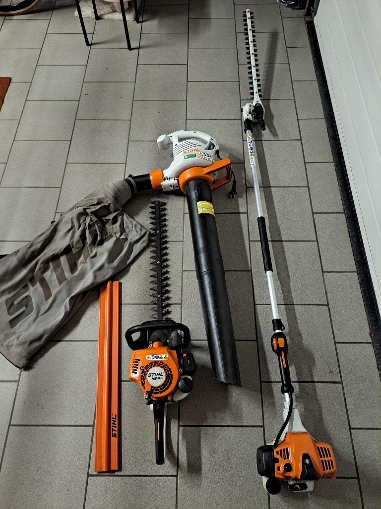 STIHL Tuingereedschap, Ophalen, Benzine