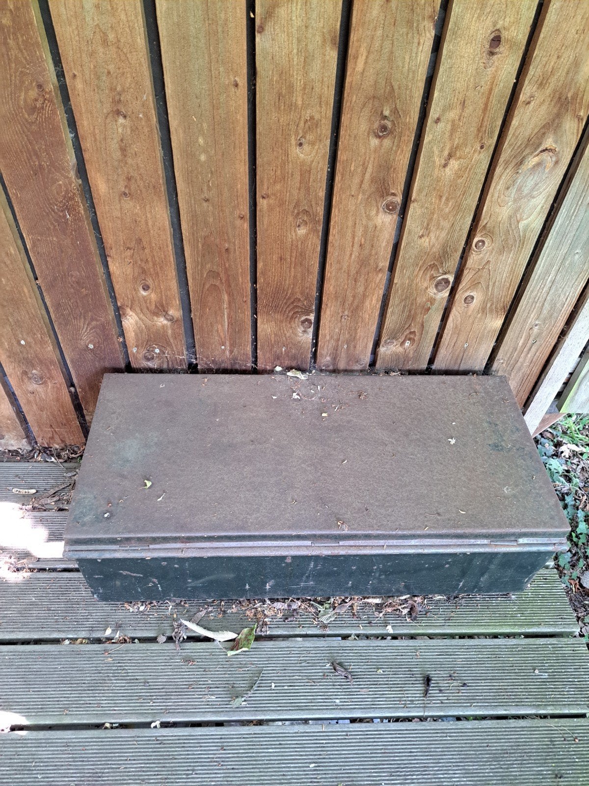Legerkist metaal, Tuin en Terras, Ophalen
