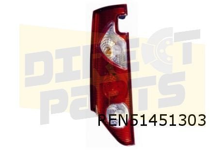 Renault Kangoo (2/08-6/13) achterlicht Links (bij achterdeur, -, -, Nieuw, -