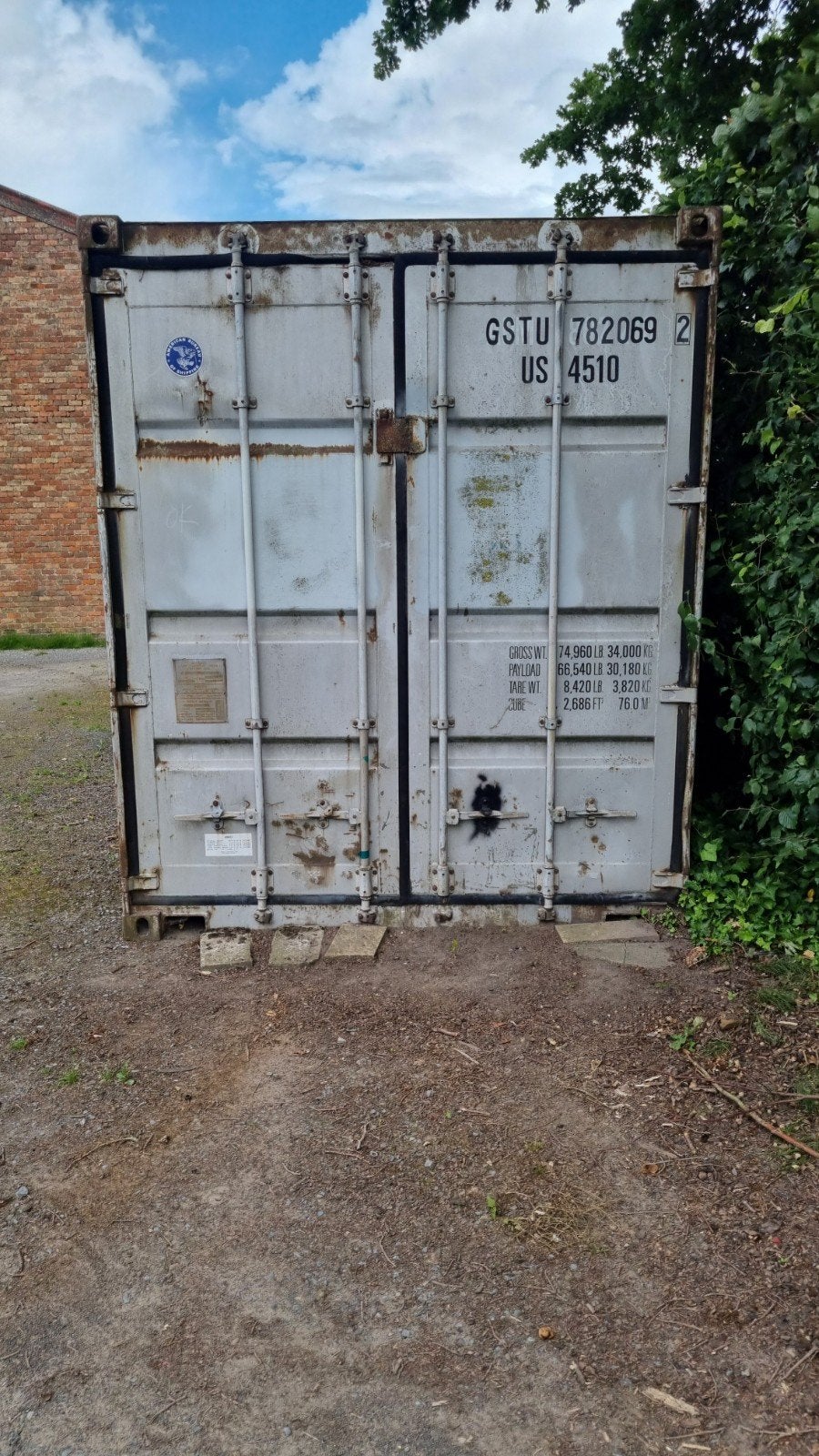 Zeecontainer, Doe-het-zelf en Bouw, Containers, Ophalen