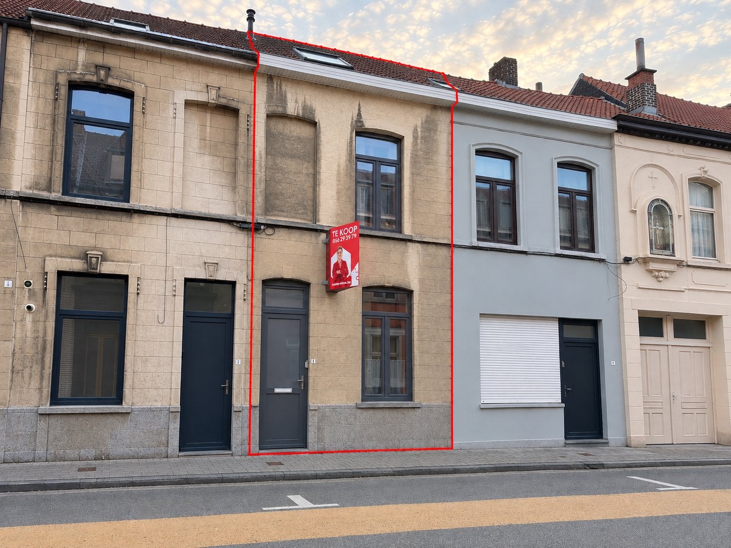 Verhuurde stadswoning te koop in Kortrijk!