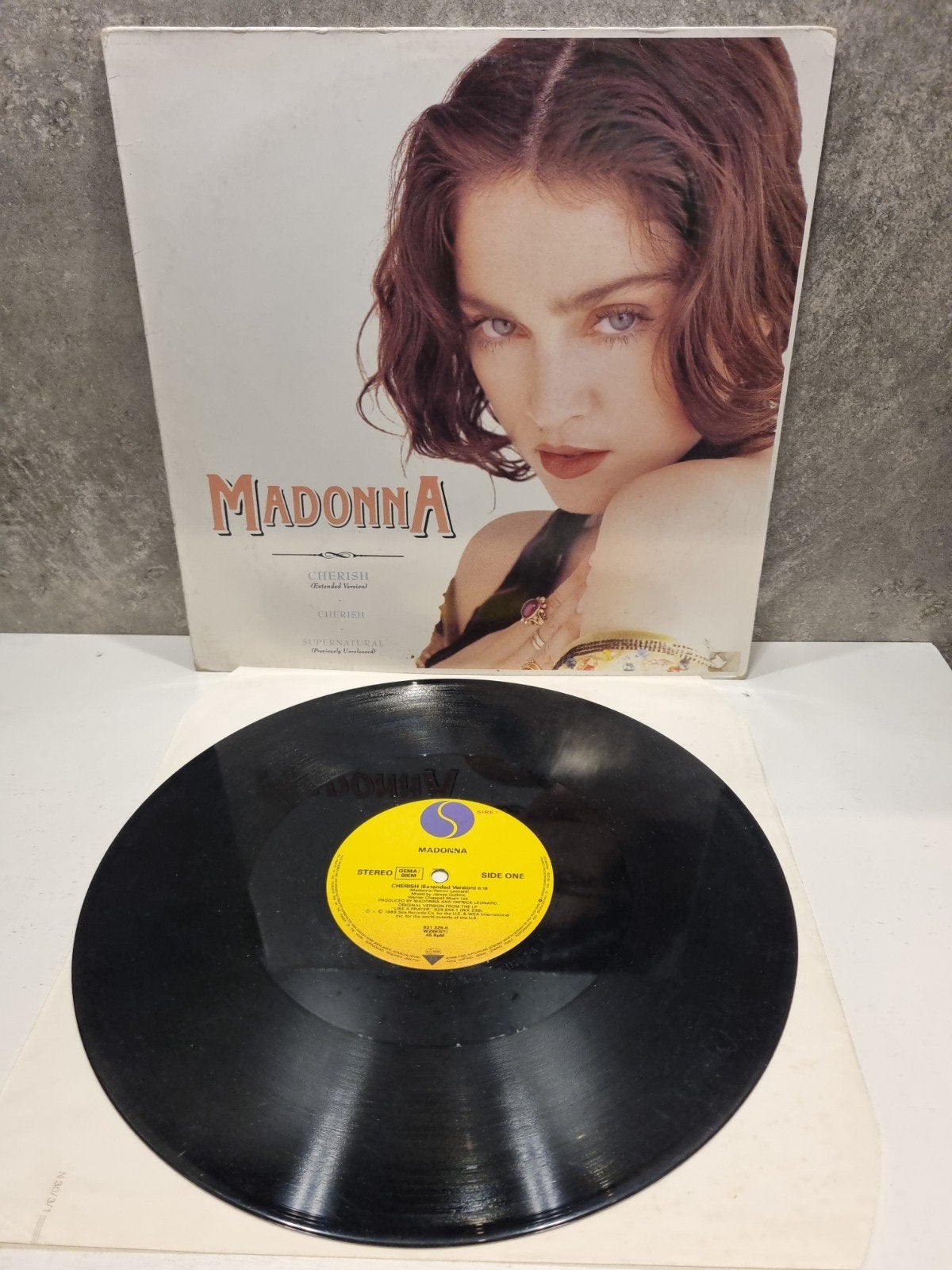 Madonna Cherish, Enlèvement ou Envoi