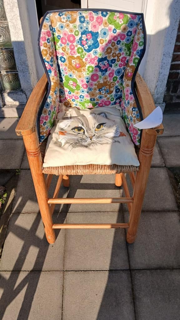 Houten kinderstoel, Kinderen en Baby's, Kinderstoelen, Ophalen of Verzenden