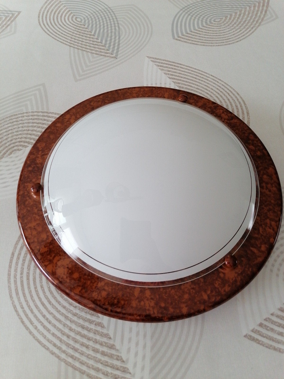 Retro plafondlamp, Ophalen of Verzenden