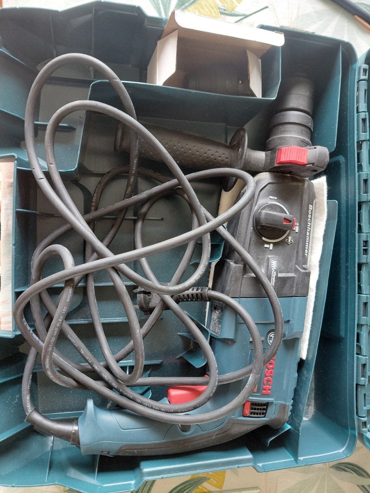 Bosch Boorhamer GBH 2-22 F, Ophalen, 600 watt of meer, Boor- en/of Breekhamer, Zo goed als nieuw