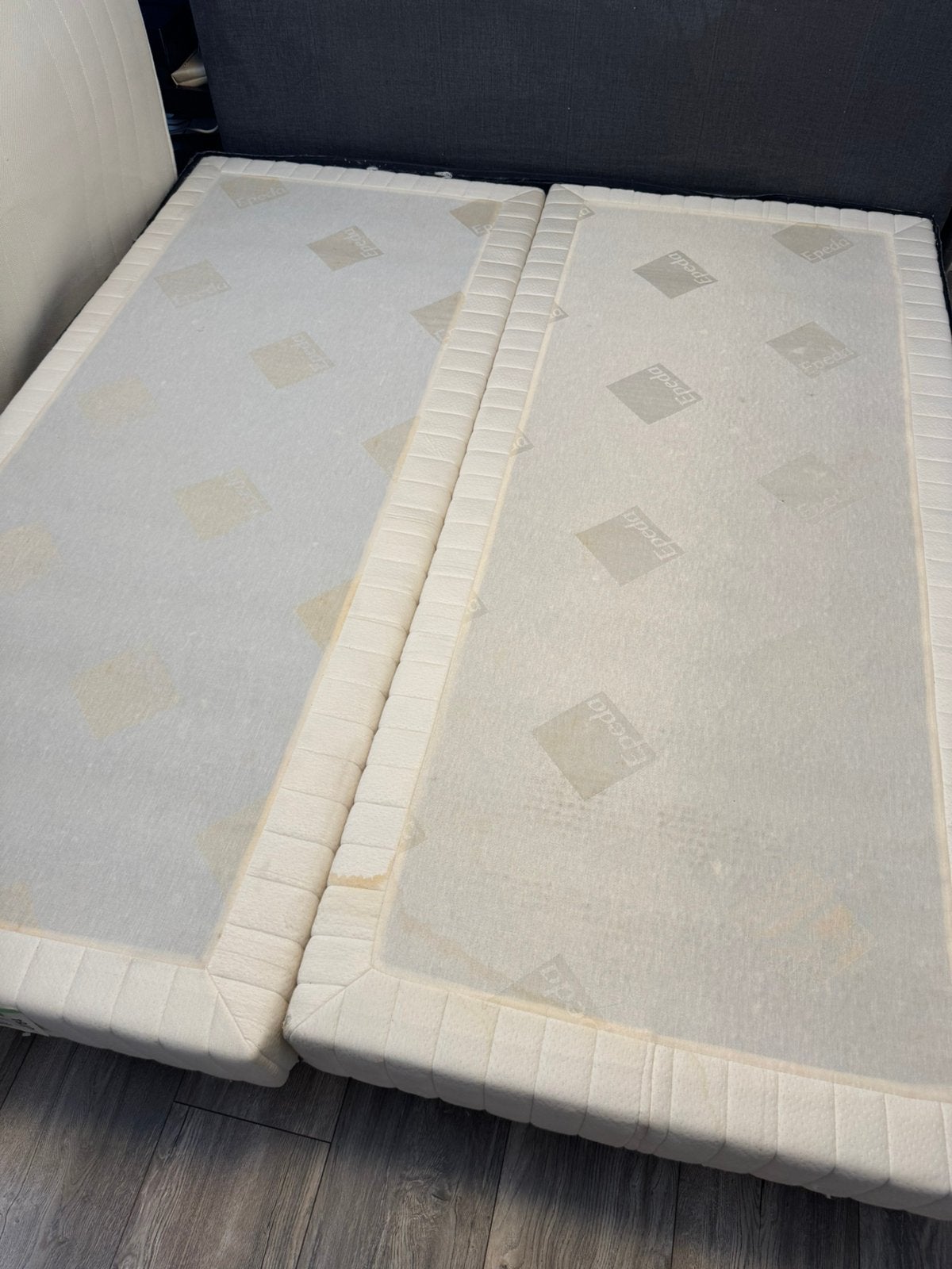 2 epeda 90x200cm springboxen gratis, Maison & Meubles, Enlèvement, Comme neuf