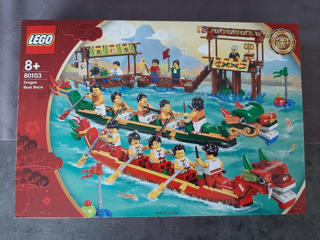 Lego 80103: Dragon boat race, Kinderen en Baby's, Speelgoed | Duplo en Lego, Ophalen of Verzenden, Nieuw, Complete set, Lego