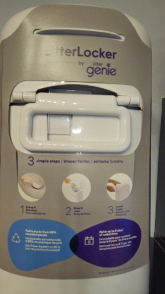 Litter Genie LitterLocker - Vuilbak voor Kattenbakvulling, Dieren en Toebehoren, Kattenbakken, Nieuw, Gesloten, Ophalen of Verzenden