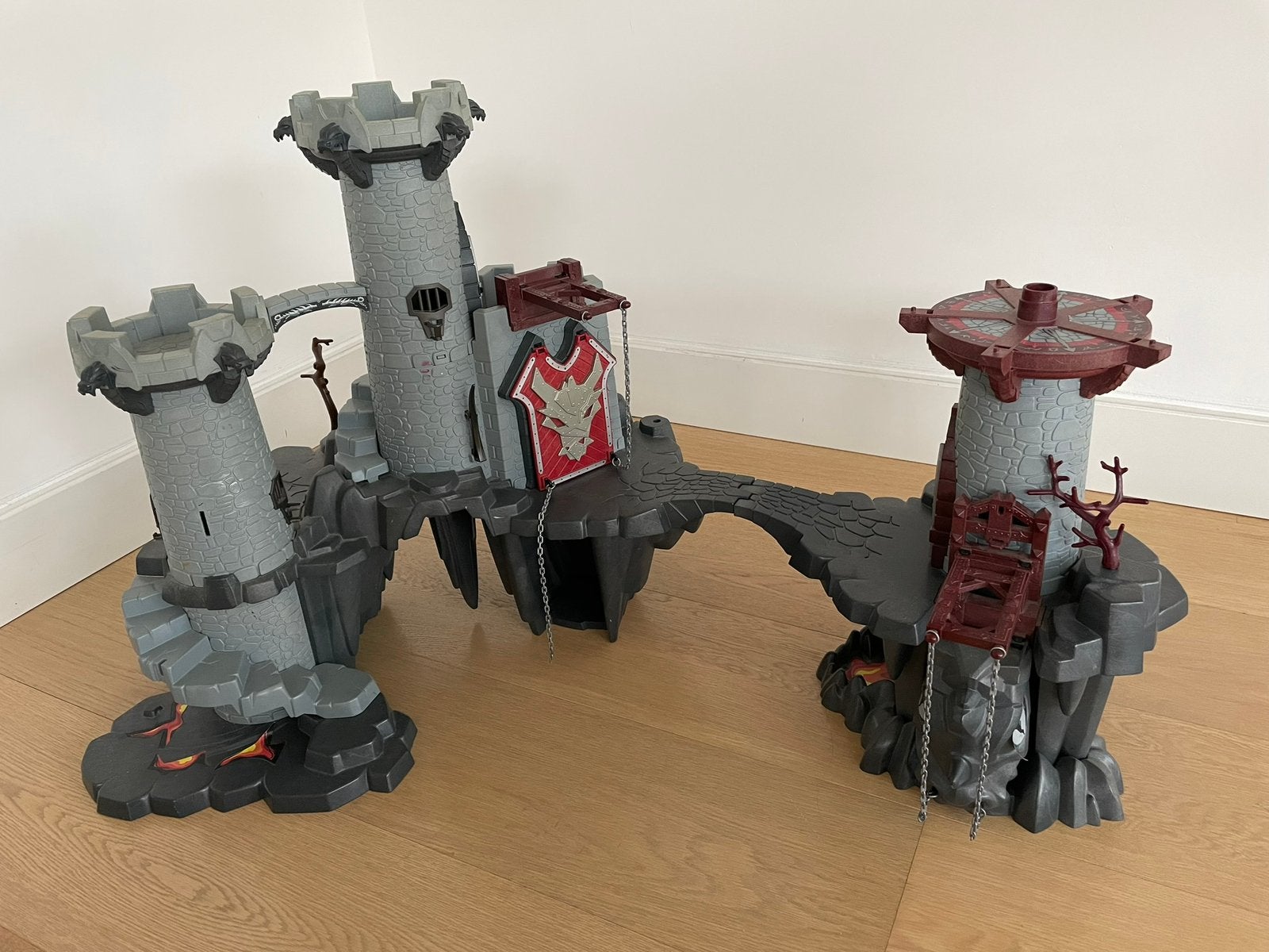 Playmobil: kasteel en gratis gevangenis, Kinderen en Baby's, Ophalen, Gebruikt, Kasteel/Fort