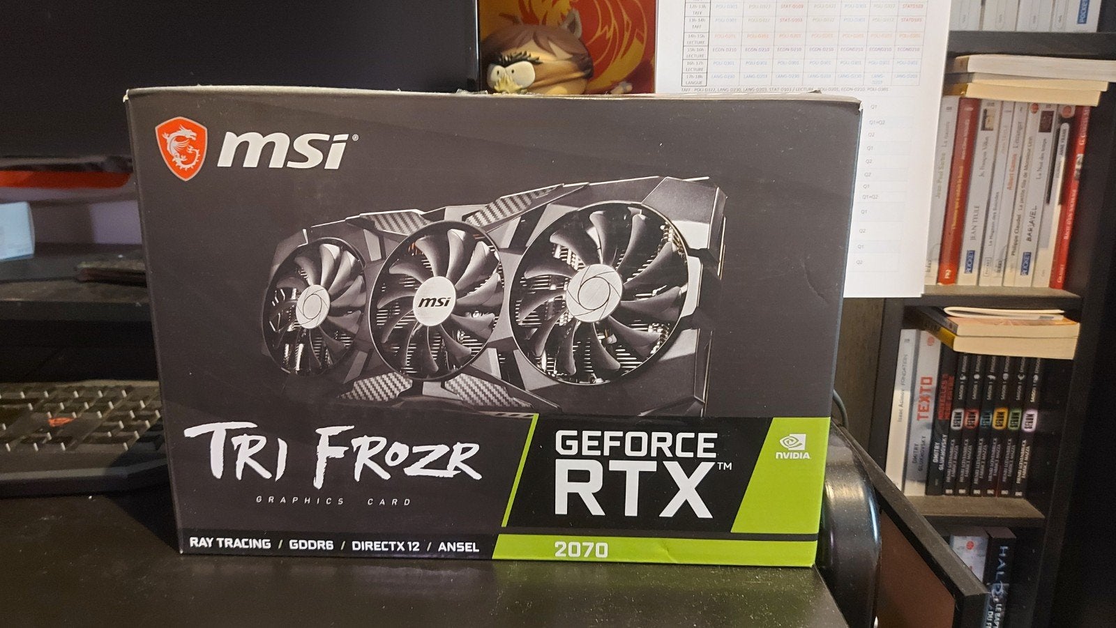 Carte graphique RTX 2070, PCI-Express 3, GDDR6, Enlèvement, Utilisé