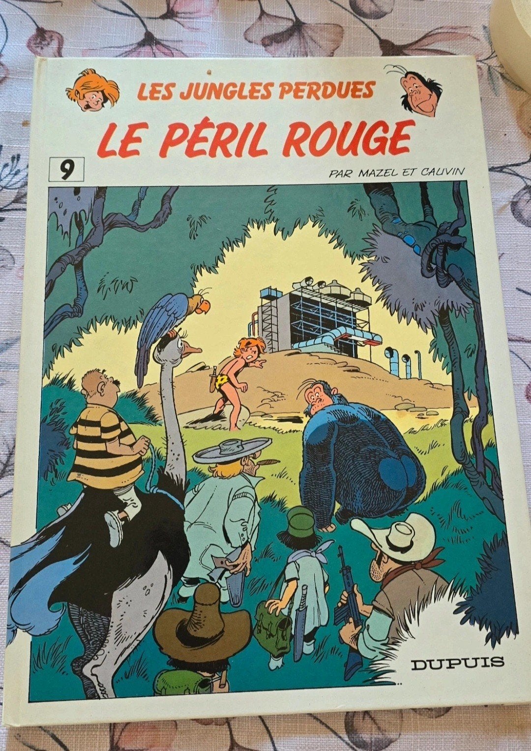 Les Jungles perdues n9 Le Péril rouge Dupuis 1987, Enlèvement ou Envoi, Une BD, Utilisé, Dupuis