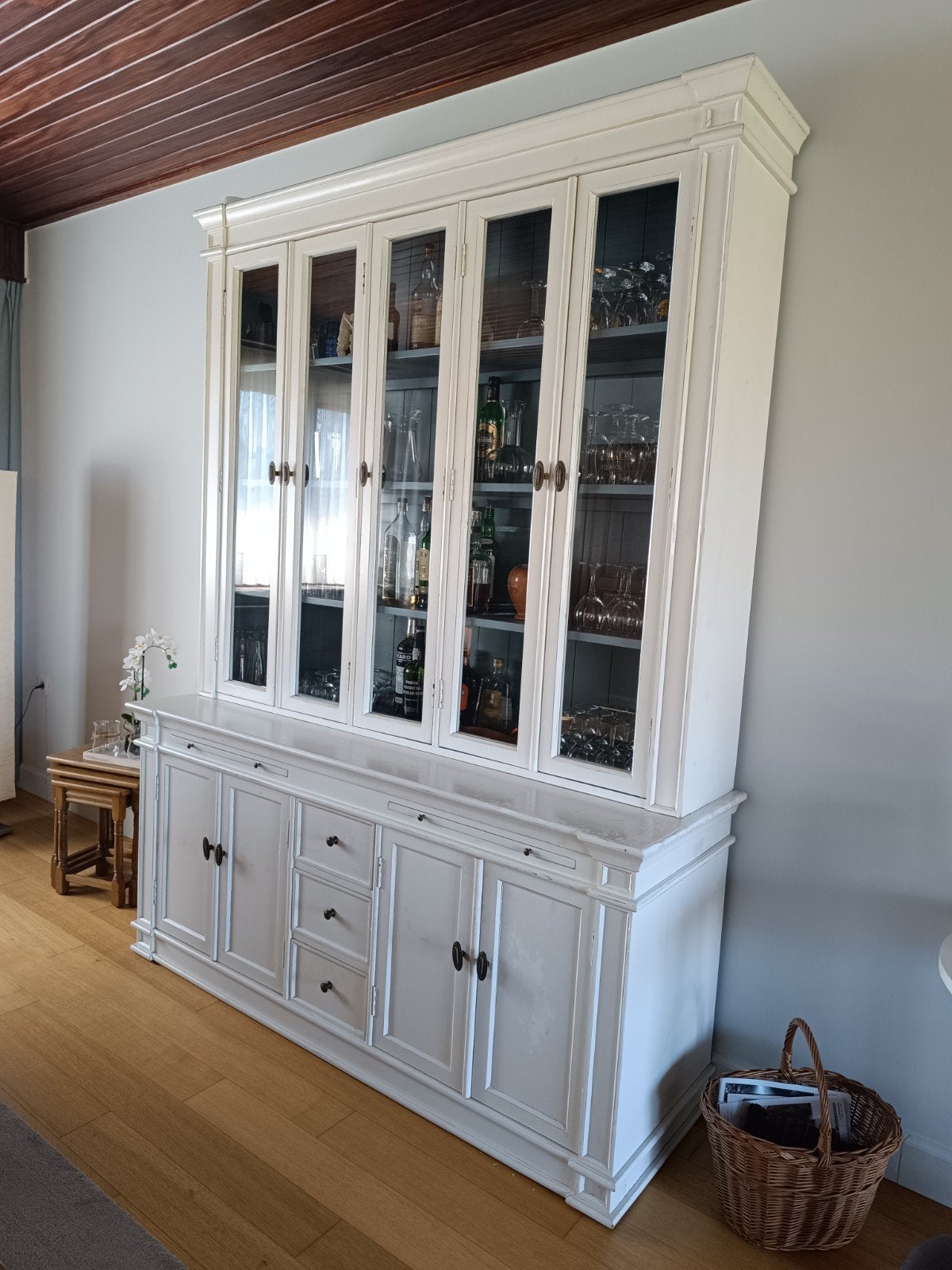 vitrinekast, Huis en Inrichting, Kasten | Buffetkasten, Ophalen