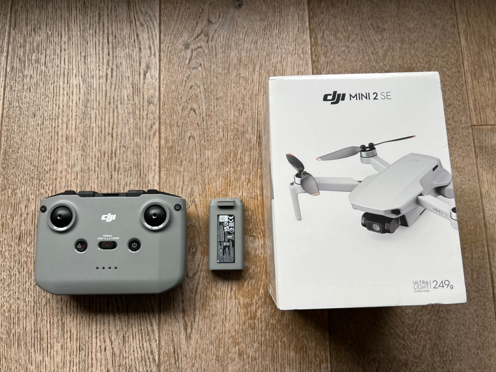DJI Mini 2 SE met DJI C5 Controller, Audio, Tv en Foto, Drones, Ophalen, Zo goed als nieuw, DJI