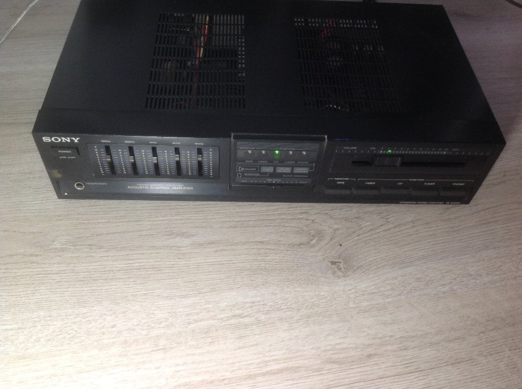 Sony TA-AX220 Integrated Amplifier (1985-87), Audio, Tv en Foto, Stereoketens, Zo goed als nieuw, Sony, Cd-speler, Losse componenten