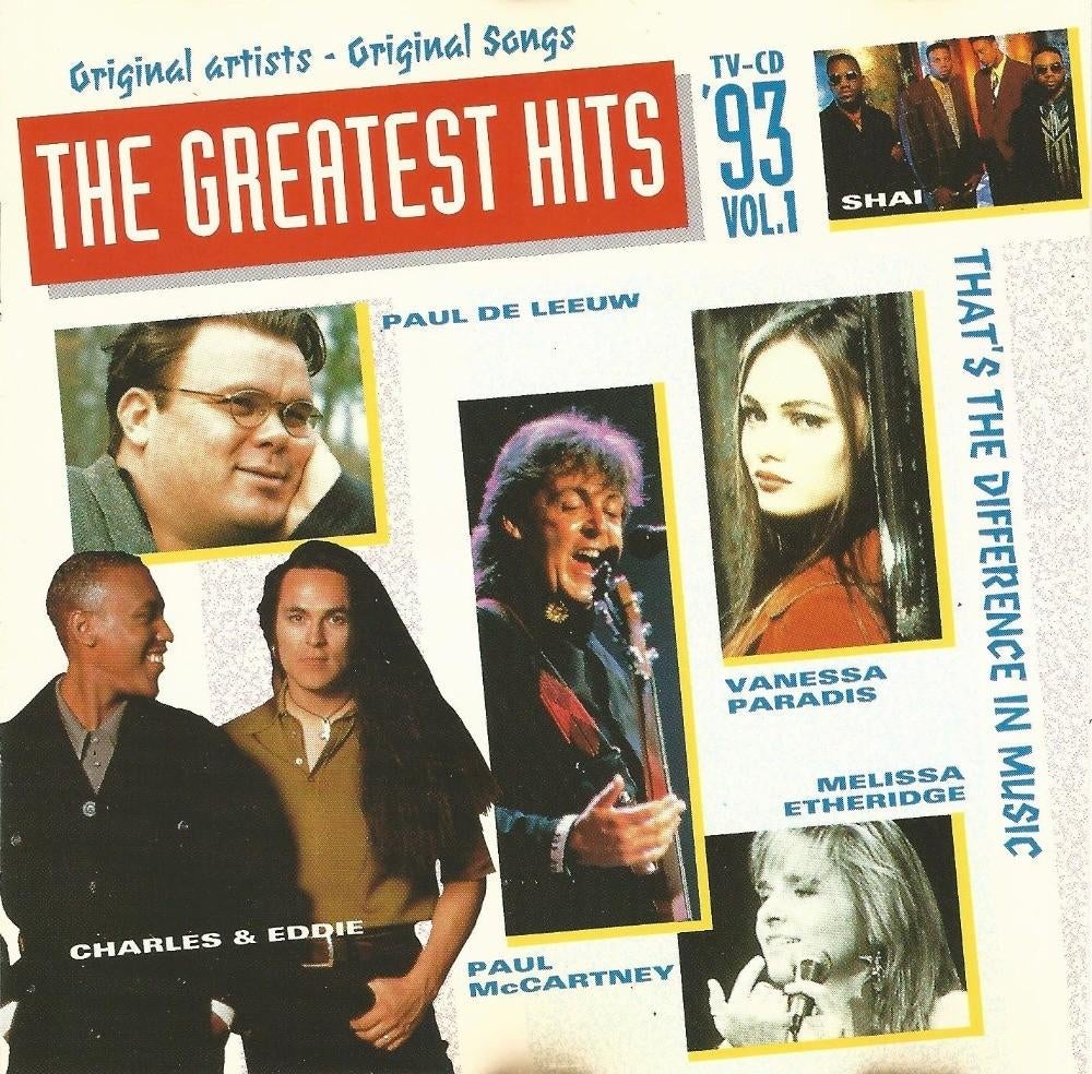 CD * THE GREATEST HITS '93 - Vol. 1, Enlèvement ou Envoi, 1990 - 1999, Comme neuf