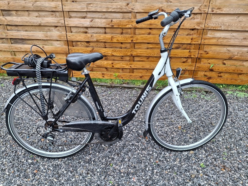 E bike tounis met middenmotor bafang in superstaat, Autres marques, 50 km par batterie ou plus, Comme neuf, Enlèvement