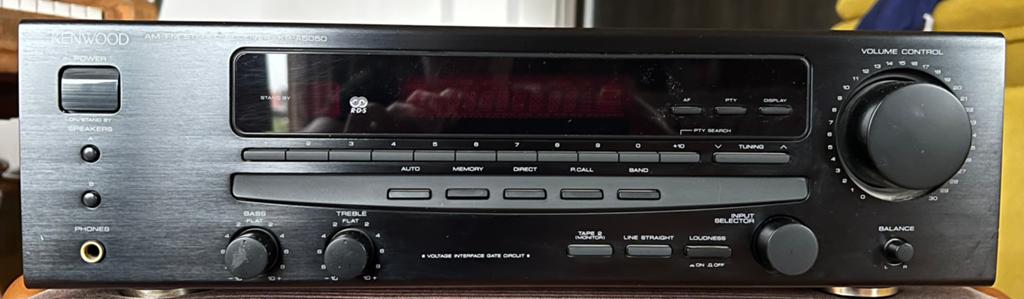 Kenwood AM-FM STEREO RECEIVER KR-A5050, Audio, Tv en Foto, Versterkers en Ontvangers, Ophalen, Gebruikt, Stereo, 60 tot 120 watt