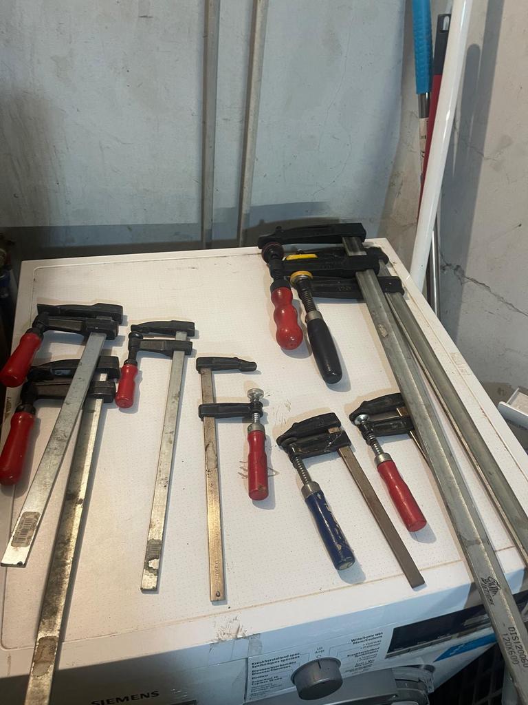 lot de 8 serre joint, Enlèvement ou Envoi, Comme neuf