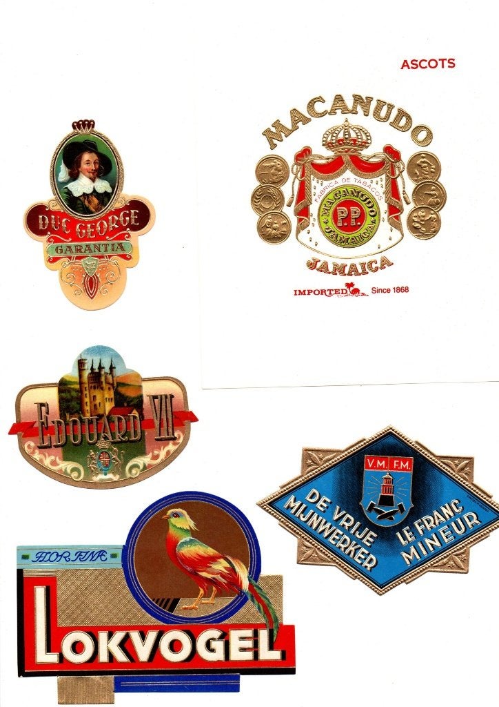 SIGAREN ETIKETTEN, Ophalen of Verzenden, Nieuw, Overige typen