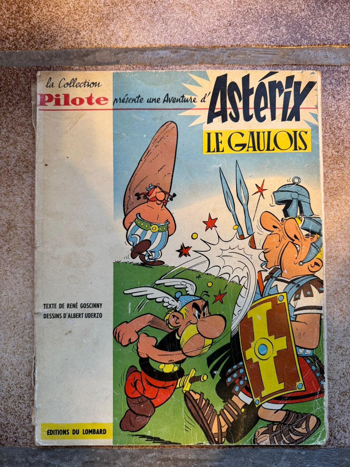 Astérix le Gaulois - Première BD, Une BD, Enlèvement, Utilisé