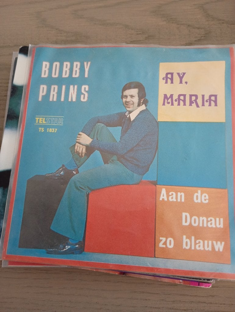 Bobby Prins - Ay Maria, Gebruikt, Verzenden, 7 inch, Fotohoes