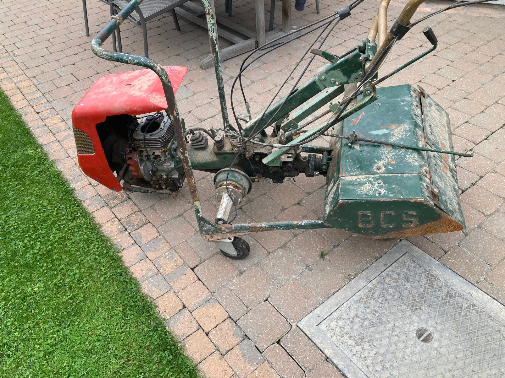 Bakfrees BCS. voor onderdelen, Jardin & Terrasse, Enlèvement, Utilisé