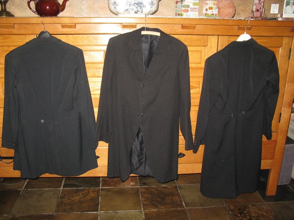 3 ceremonievesten mannen, Vêtements | Hommes, Vêtements de mariage & Accessoires de mariage, Enlèvement ou Envoi, Noir