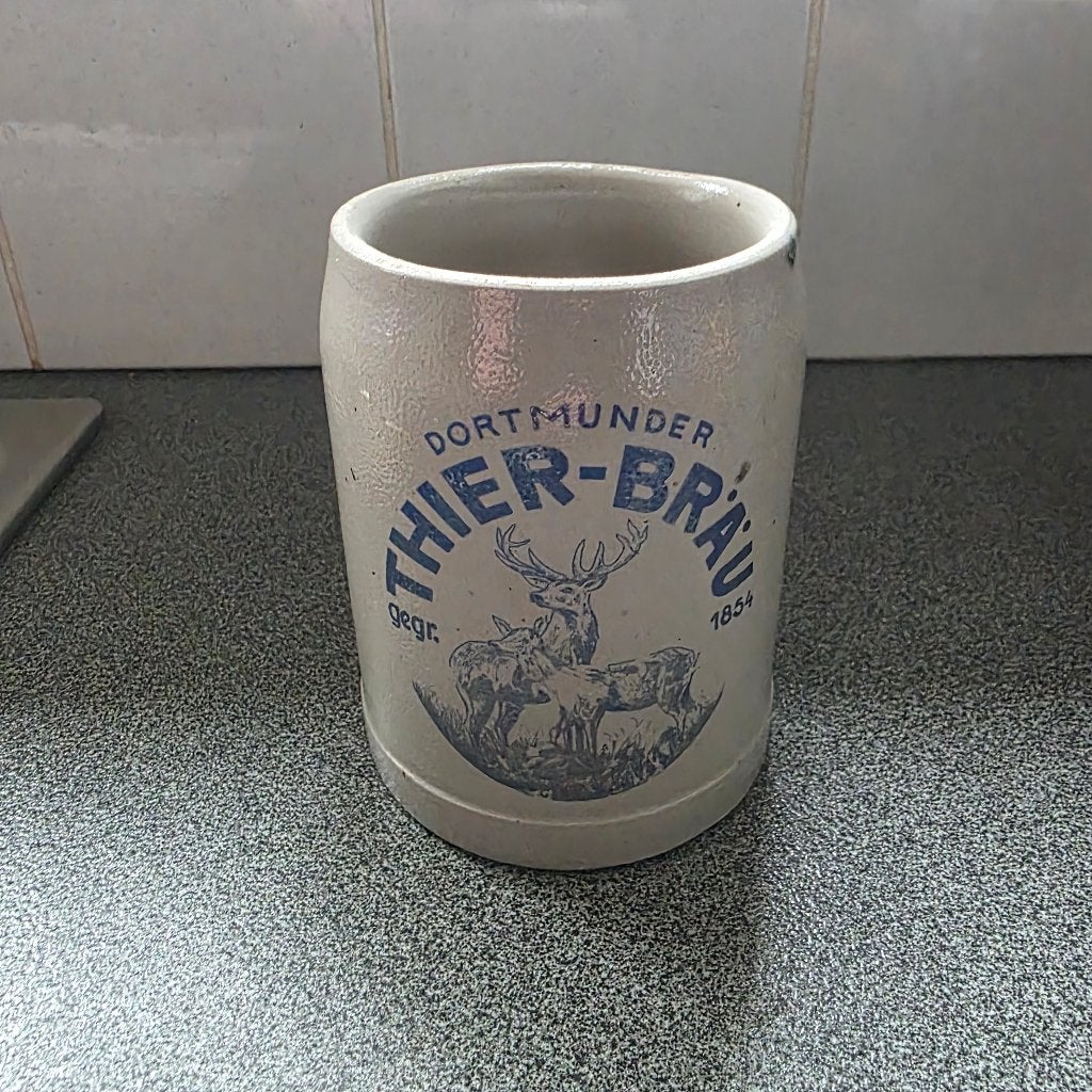 BIERKRUIK DUITSLAND DORTMUNDER 0.5L THIER BRAU, Enlèvement ou Envoi